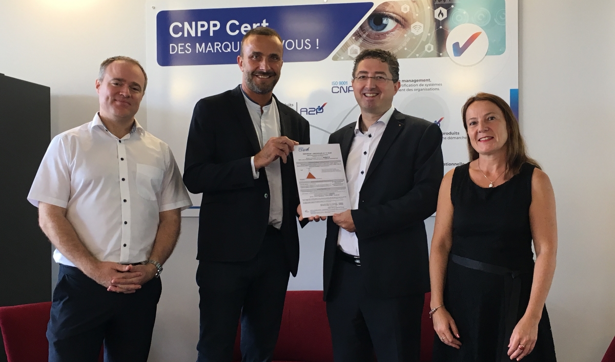 Les caméras de vidéosurveillance de Mobotix obtiennent le certificat CNPP Certified. Photo CNPP