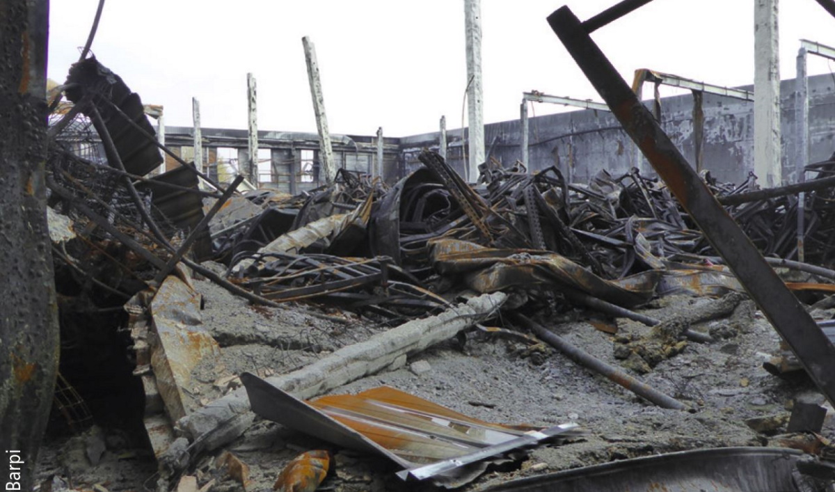 Les accidents industriels de l'année 2018. (photo d'illustration Barpi)