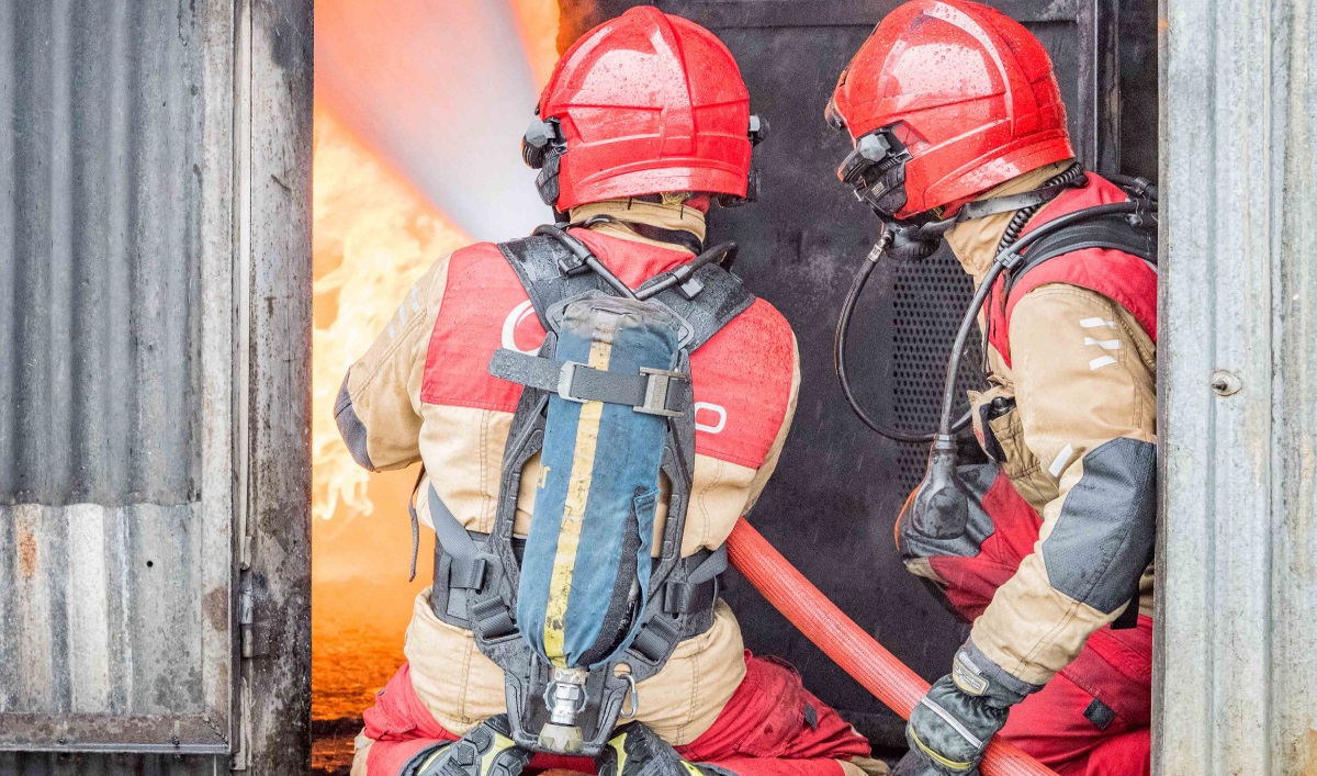 Pompier - Décontamination - EPI - Incendie - Santé - Crédit photo CNPP