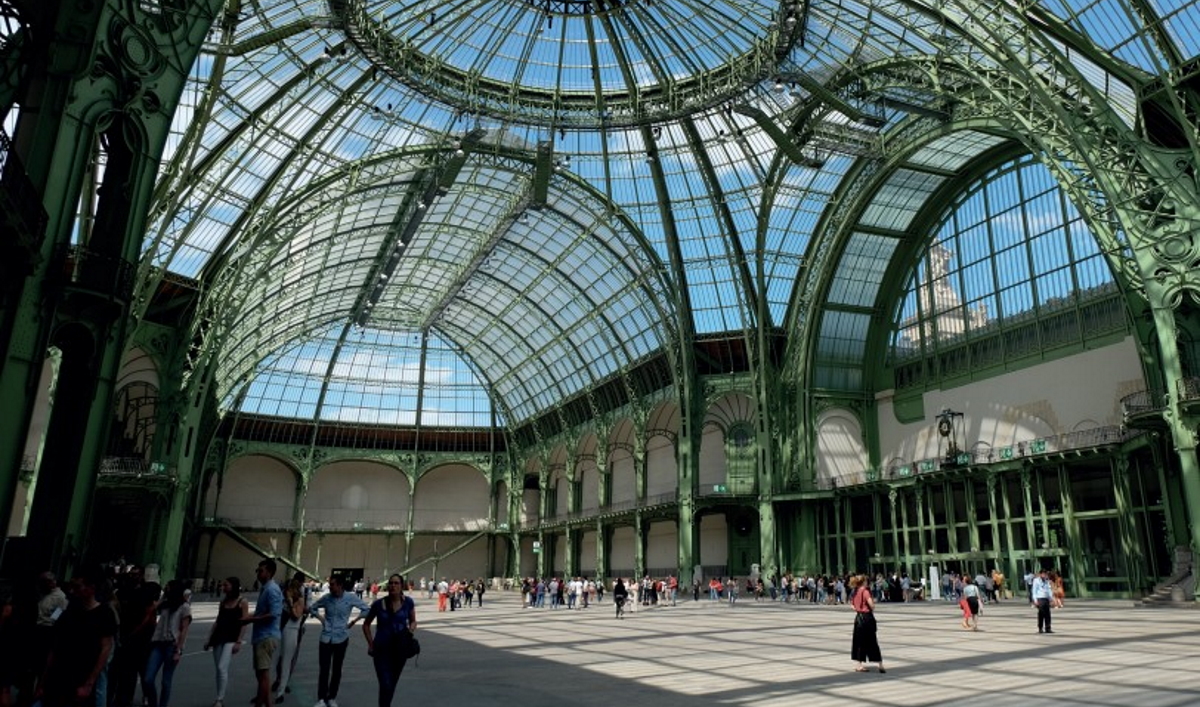 Désenfumage monuments historiques (image du Grand Palais, Paris. Crédit: Julien Chatelain/Flickr_cc