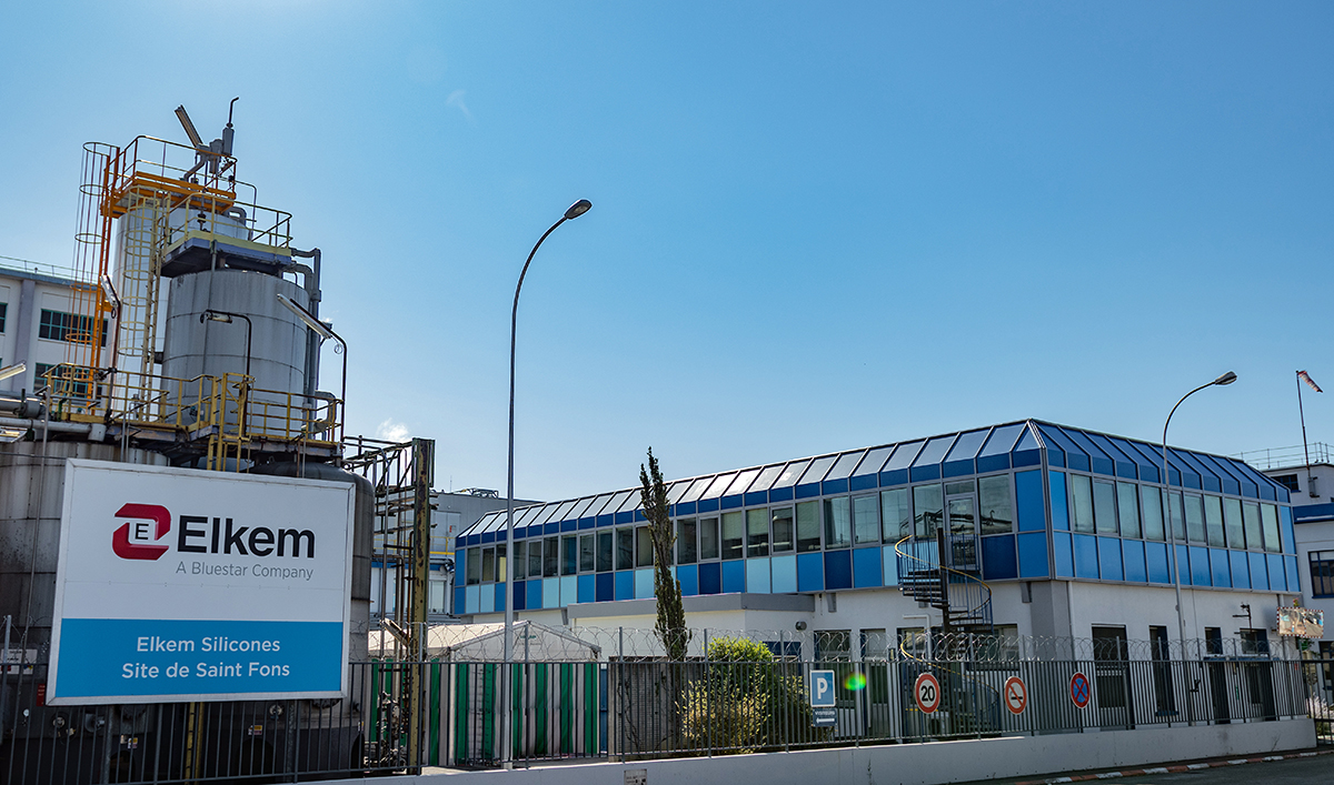 Elkem Silicones à Saint-Fons - Crédit: Elkem Silicone