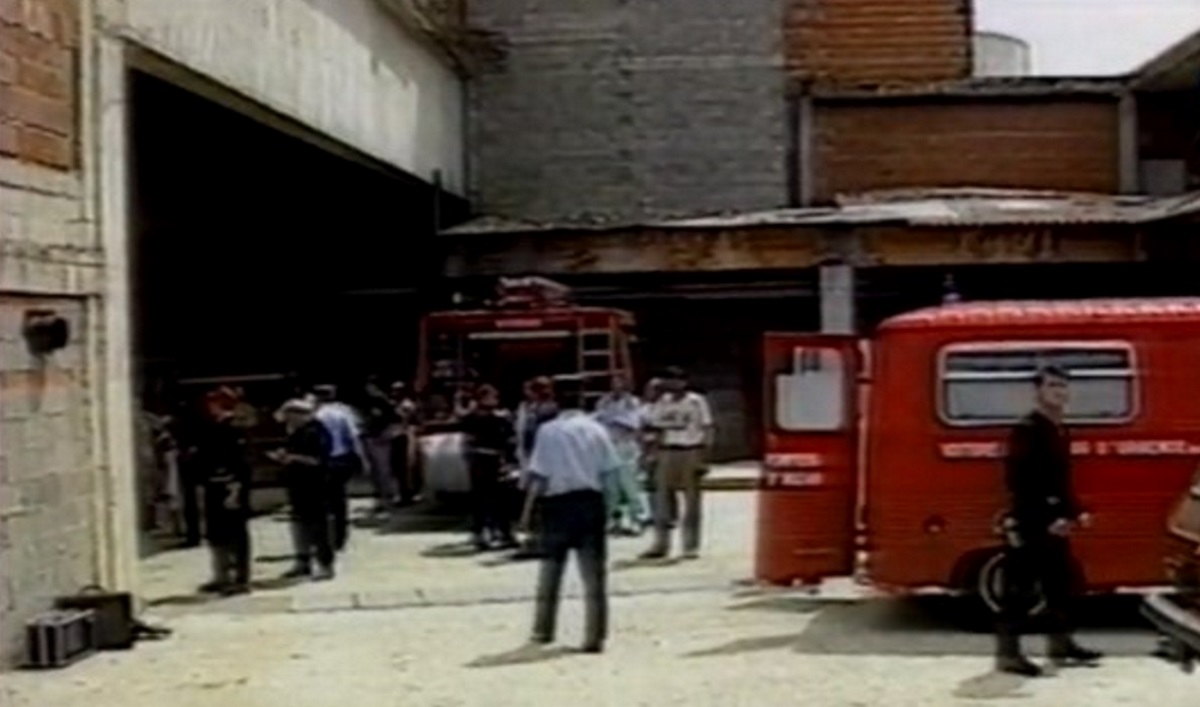 Incendie aux Thermes de Barbotan - capture vidéo France3