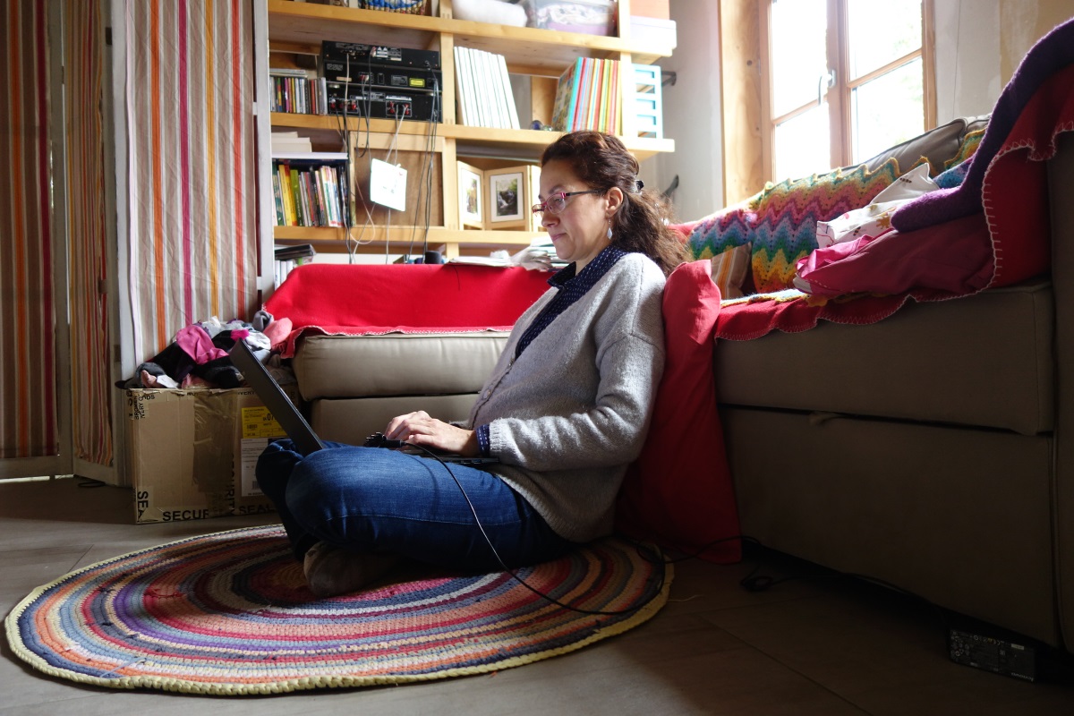 Le télétravail favorisé depuis la crise sanitaire Covid-19. (Photo Bernard Jaguenaud - Face au Risque).