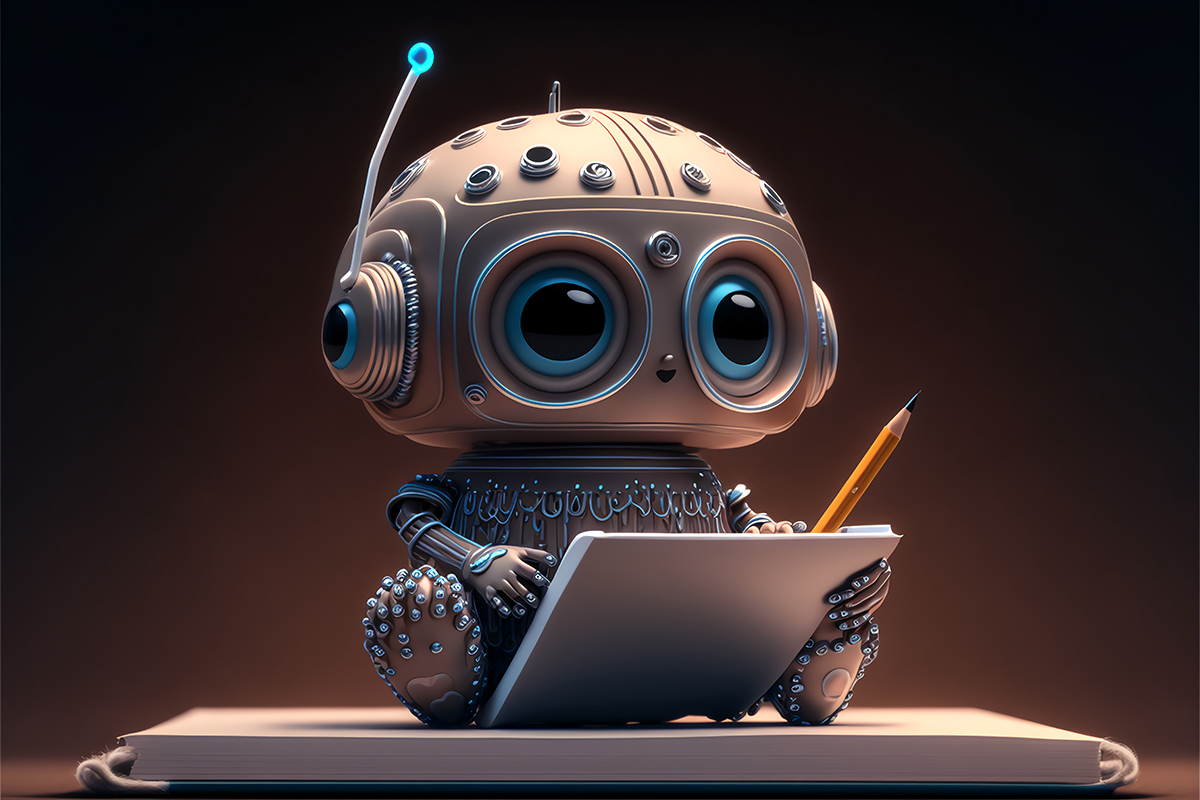 AI Copy writing bot - Crédit: Hamid/AdobeStock