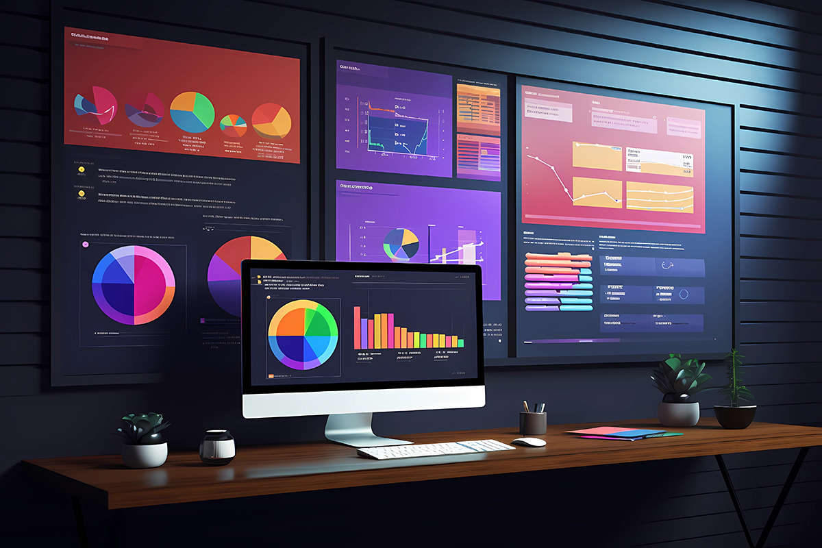 Intuitive Workflow: Futuristic Charts and Diagrams in High-Tech – Crédit : Cevko/AdobeStock Intuitive Workflow: Futuristic Charts and Diagrams in High-Tech - Crédit : Cevko/AdobeStock