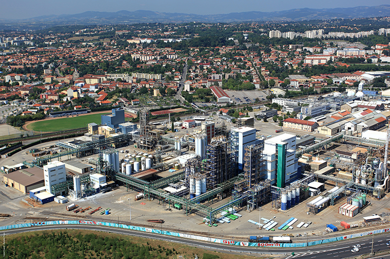 Le site d’Arkema à Pierre-Bénite (Rhône) - Crédit Arkema